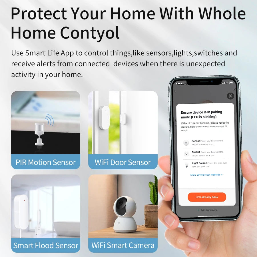 Tuya Smart Multi Mode Gateway / Bluetooth Gateway Hub Bridge Smart Home Control Smart Life APP Alexa Google Home Voice Control