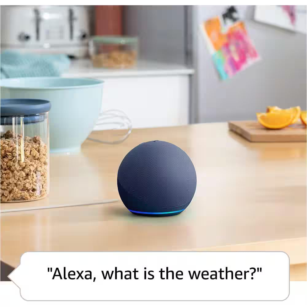 Echo Dot (5Th Gen) Smart Speaker with Alexa Deep Sea Blue